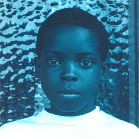 Blue Black Boy from the Untitled (Colored People) 2019 series, by Carrie Mae Weems.