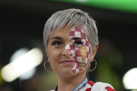 That make-up is going to run if you lose on penalties and can’t stop the tears.