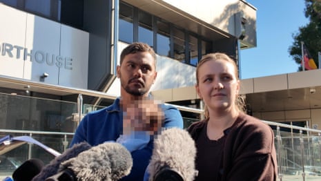 Jana Armstrong 'always wanted to be a mum', says her sister outside court – video | Queensland | The Guardian