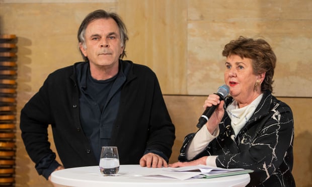 Salzburg festival director, Markus Hinterhäuser and president Helga Rabl Stadler in 2021.