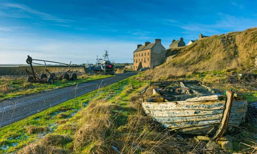 The Harbour House at Keiss.