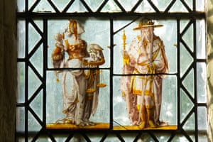 Madingley church’s early Tudor stained glass