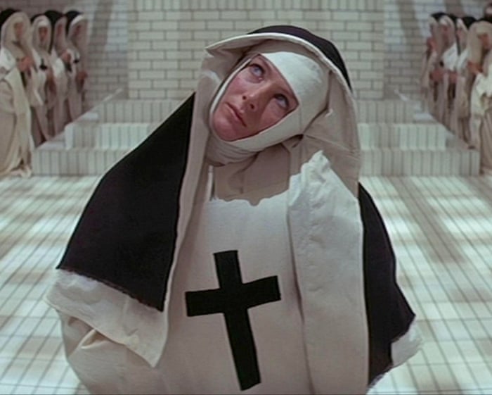 The Devils review – Ken Russell’s 1971 possessed-nuns tale is a frenzied aria of confrontation and hysteria