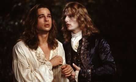 Brad Pitt, left, and Tom Cruise in the 1994 film version of Interview With the Vampire.