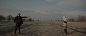 A shot from the Kazakh-noir crime film A Dark-Dark Man