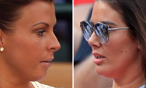 Coleen Rooney (left) who has accused Rebekah Vardy (right) of selling stories from her private Instagram account to the Sun.