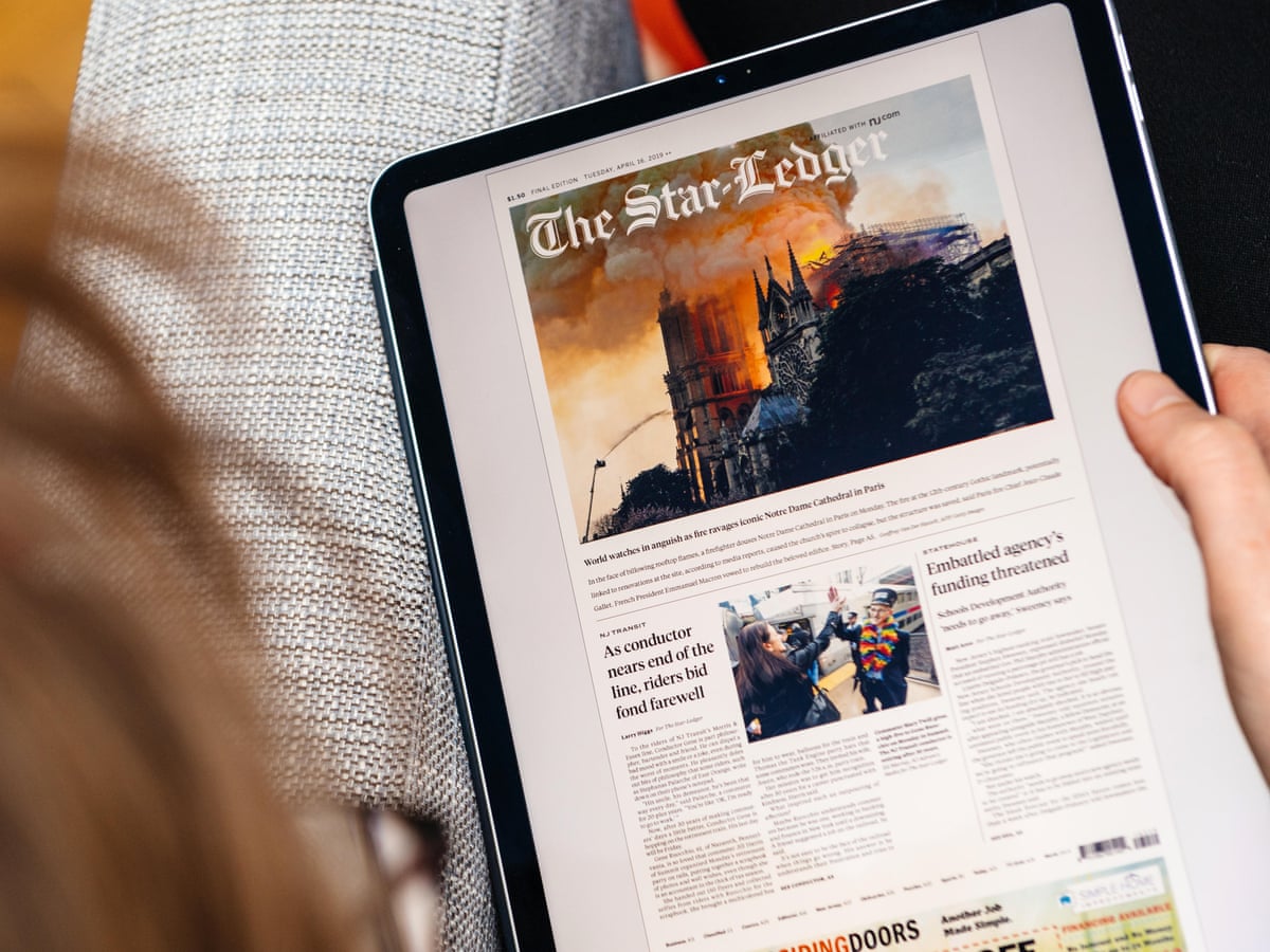 New Jersey’s largest paper ends daily print editions but will