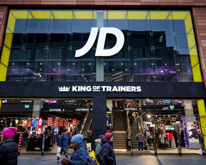 Sales of trainers dive as cost of living pressures hit JD Sports performance
