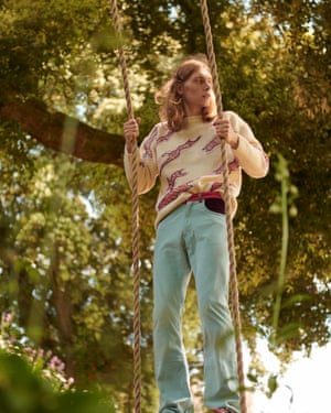 A framework from the Observer Magazine men’s knitwear shoot.