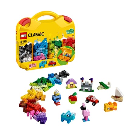Lego Classic creative suitcase.