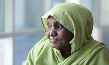  Fatma Abdelmajid travels six hours on the bus to reach the Khartoum breast cancer clinic for treatment. 