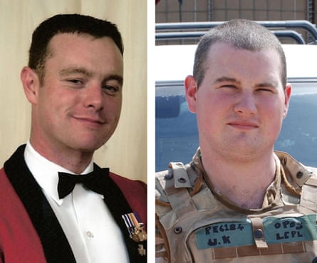 L/ Sgt Chris Casey (left) and L/Cpl Kirk Redpath