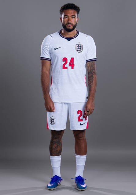 Reece James was mocked for looking like a child forced to show his new footy kit to his nan.