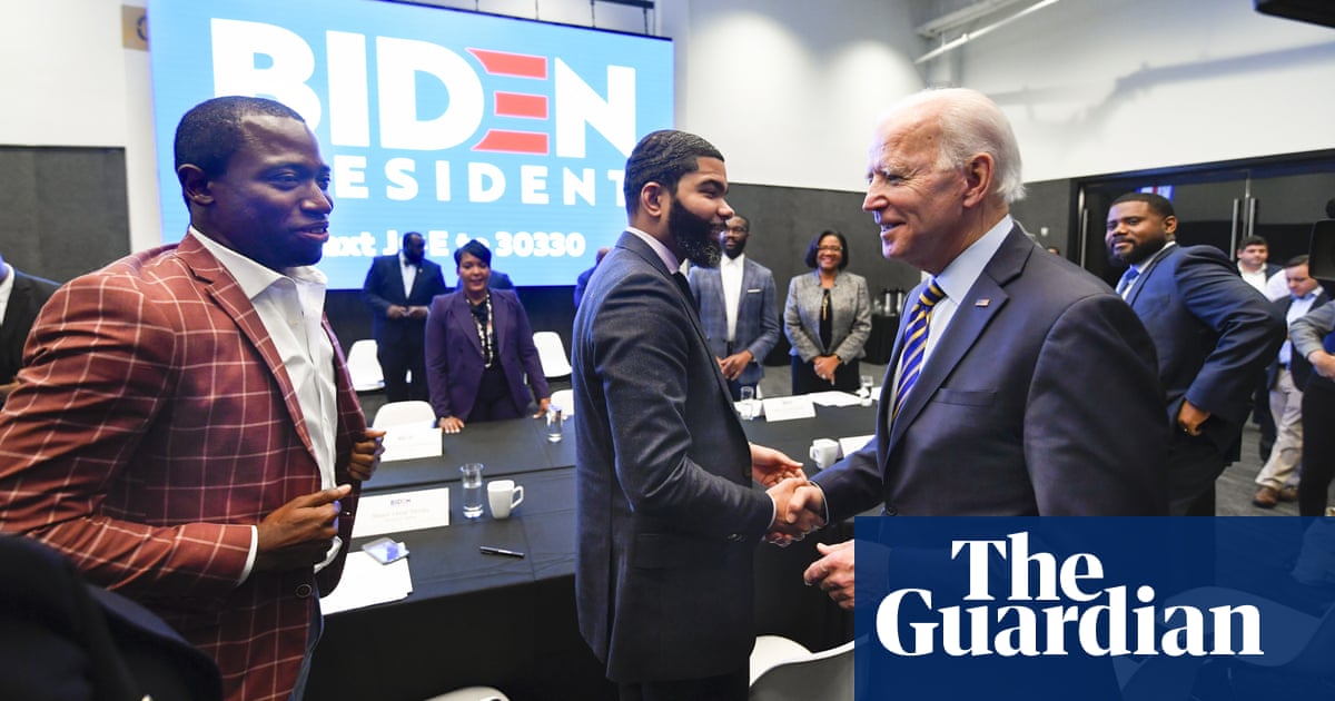Joe Biden is overwhelming favourite among black voters, poll finds | US news | The Guardian
