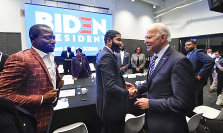Joe Biden Is Overwhelming Favourite Among Black Voters Poll Finds Us News The Guardian