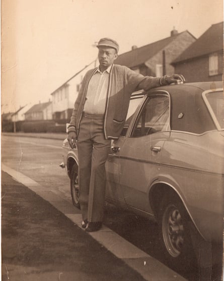 Grant’s father Bageye with his car