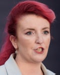 Louise Haigh, the former transport secretary.