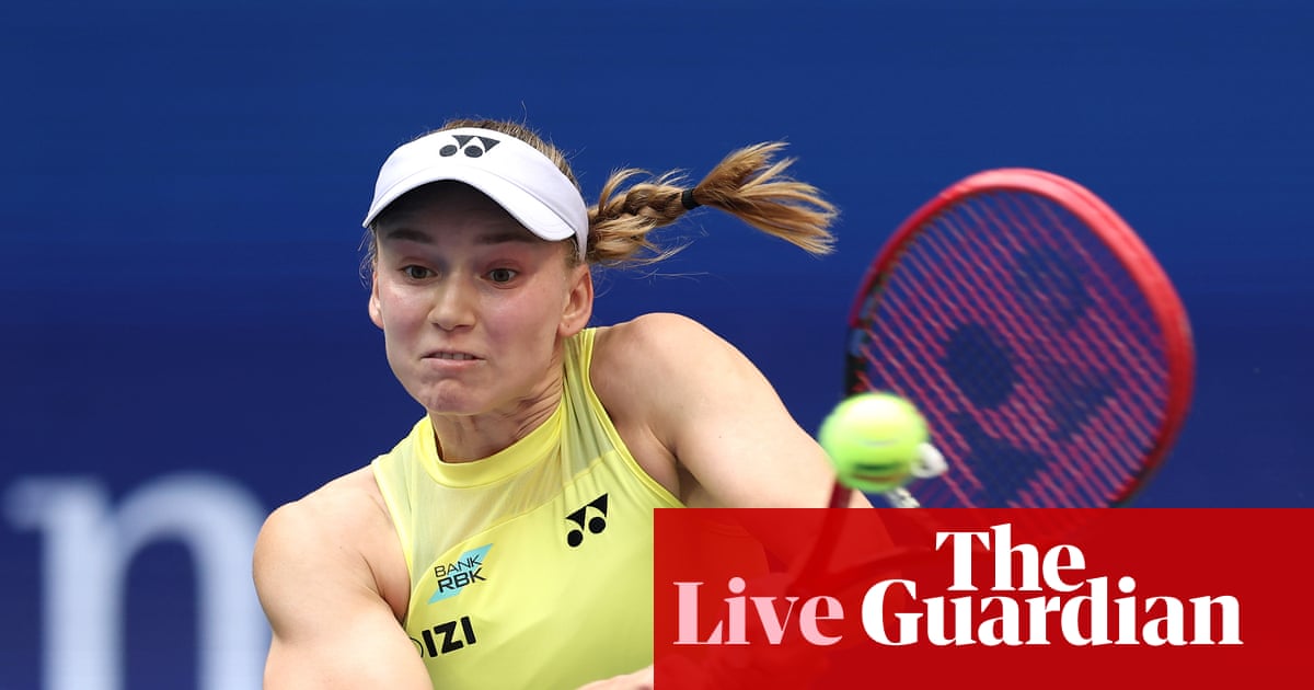 Aryna Sabalenka v Elena Rybakina: US Open 2026 women’s singles final – live