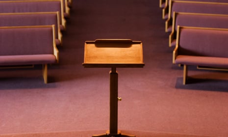 Podium or pulpit.