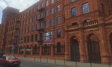 Poznanski’s former factory in Łódź.