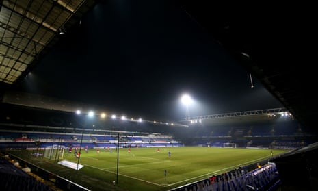 Charlton’s Omar Bogle scores their second goal at a dark, dejected Portman Road on Saturday
