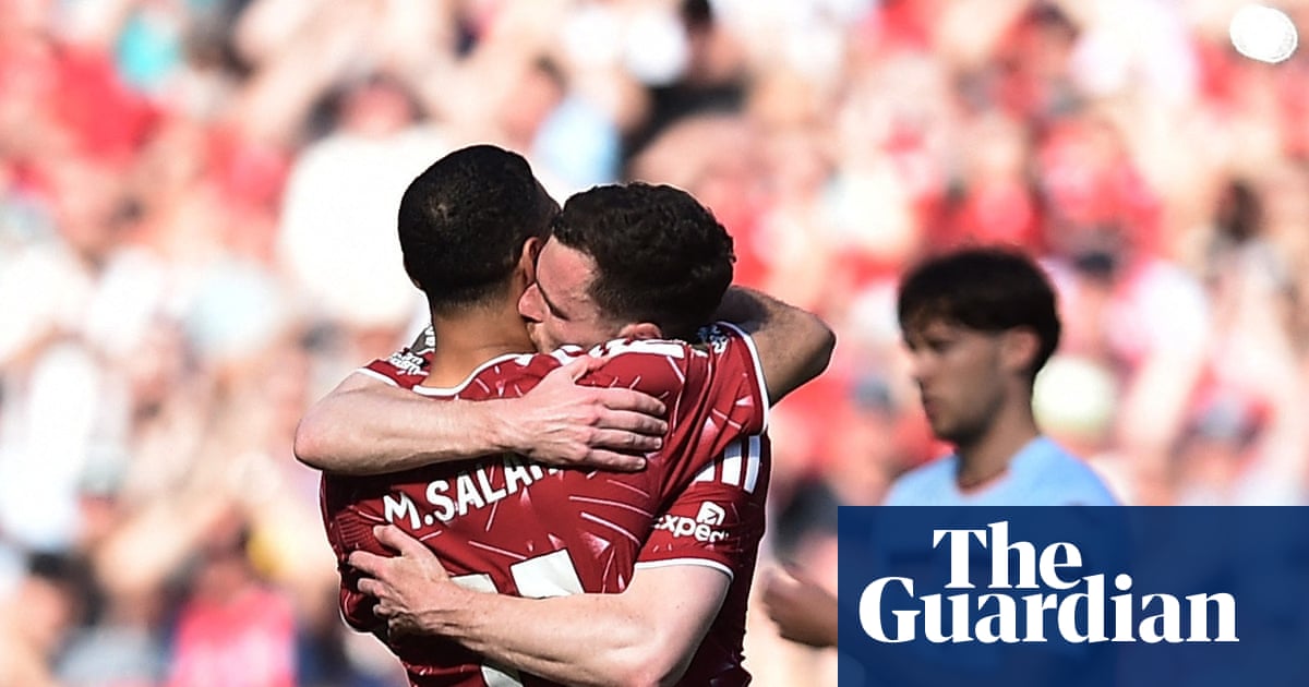 Liverpool held by Brentford as Anfield bids Salah and Robertson farewell