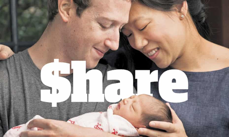 Mark Zuckerberg, Priscilla Chan and baby Max.
