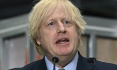 Boris Johnson delivers a speech during a visit to Dudley College of Technology in Dudley, England, Tuesday June 30, 2020.