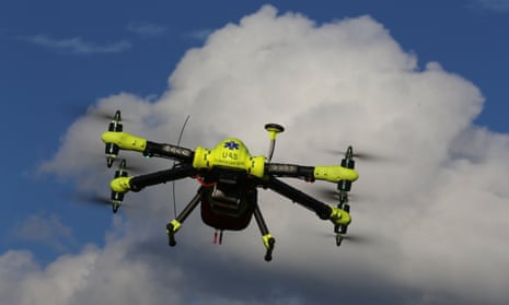 The speed of the drones could save lives, as for every minute that passes between cardiac arrest and CPR or defibrillation the chance of survival drops by 10%.