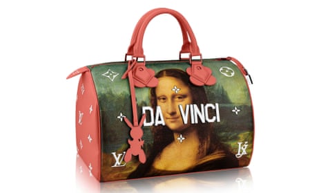 Meditation on the masters... A bag from Louis Vuitton’s collaboration with Jeff Koons.