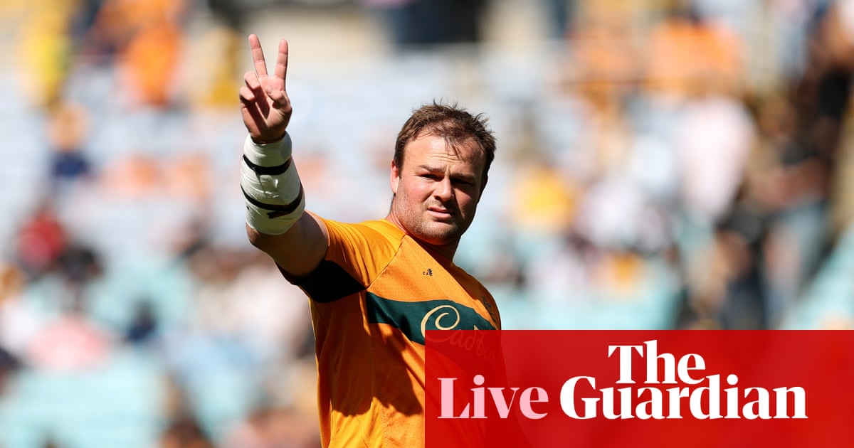 Australia v New Zealand: Bledisloe Cup rugby union international – live