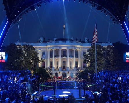 UFC Freedom 250 on the south lawn of the White House.