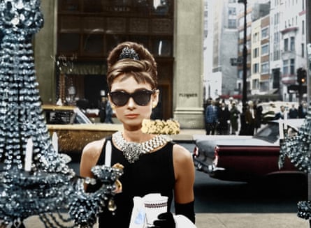 Audrey Hepburn in Breakfast at Tiffany’s, 1961, directed by Blake Edwards.