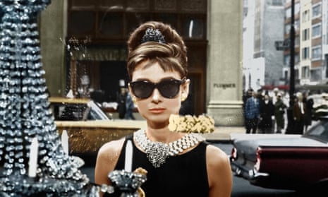 Hepburn in Breakfast At Tiffany’s, 1961.