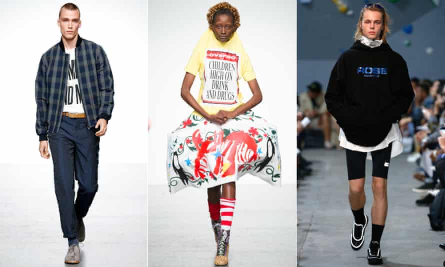 Genderless Frocks And Dirty Trainers Seven Trends From London Men S Fashion Week Fashion The Guardian