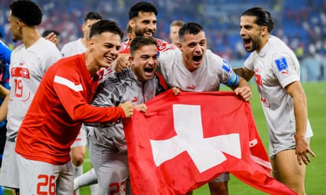Game of cojones: Serbia suffer and give Granit Xhaka the last word | Barney Ronay