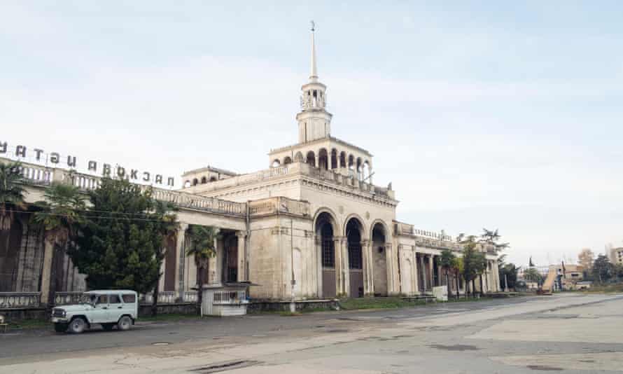Sukhumi Train Station.