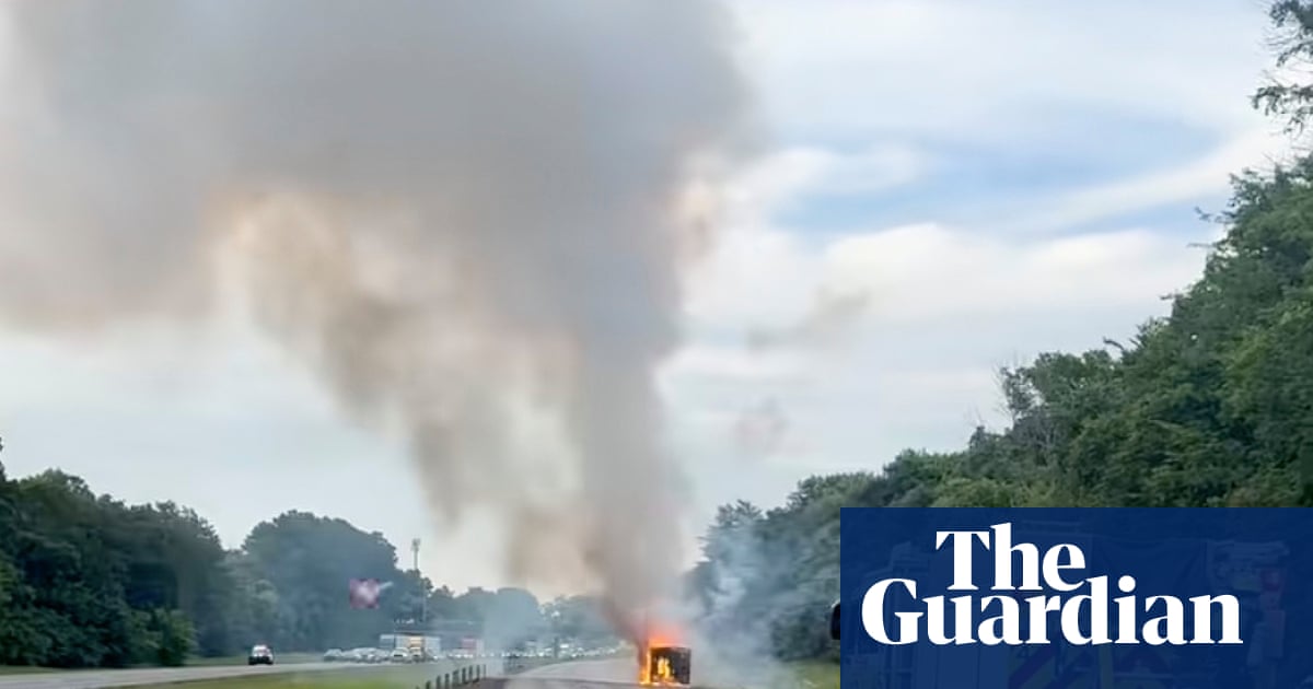 Truck carrying fireworks catches fire and explodes in Tennessee