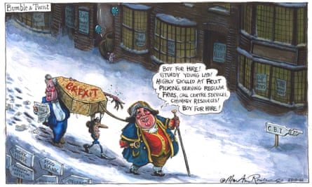 Martin Rowson on Keir Starmer’s speech to the CBI conference