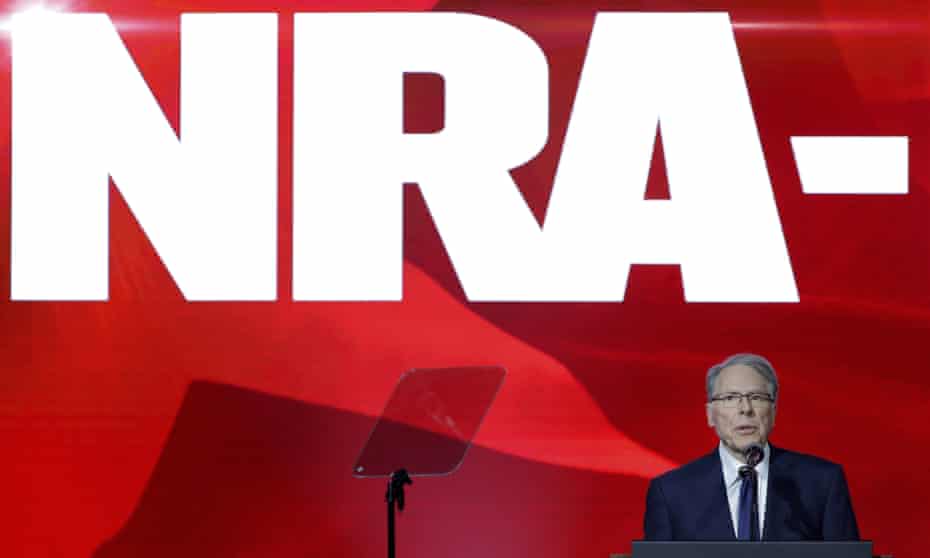 “I want to thank you, Wayne LaPierre, for all your thoughts and all your prayers,” Jason Selvig told the NRA convention