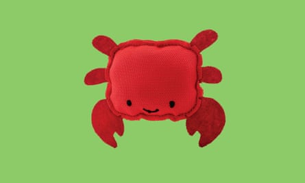 Catnip crab toy