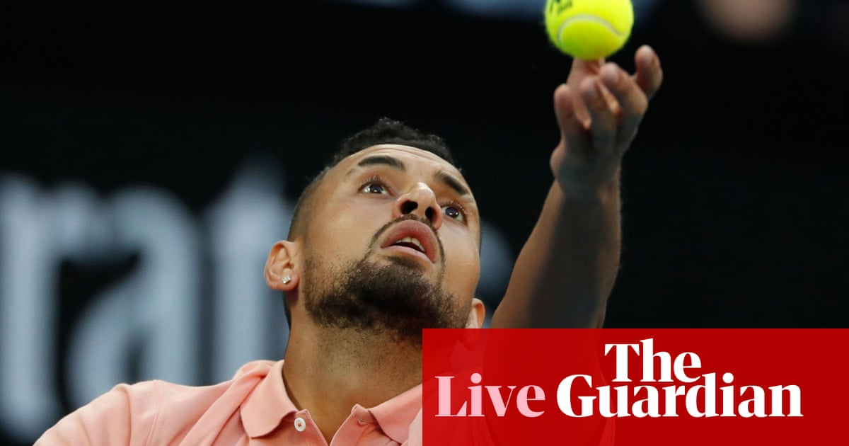 Australian Open 2020: Kyrgios v Sonego, Halep battles through – live!
