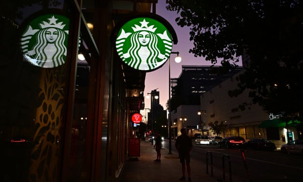 Starbucks says it will close 16 US stores out of concern for employee safety | Starbucks | The Guardian