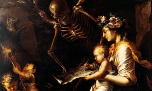 Detail of Humana Fragilitas (Human Frailty), circa 1657, by Salvator Rosa.