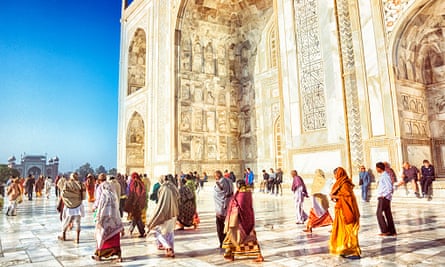The increasing number of tourists at the Taj Mahal is putting up maintenance costs.