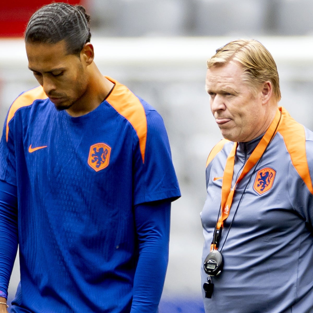 Koeman expects Dutch to improve on-pitch communication against Romania | Euro  2024 | The Guardian