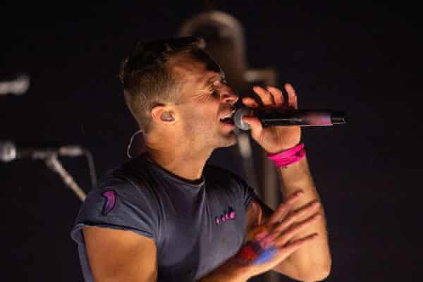 Chris Martin from Coldplay.
