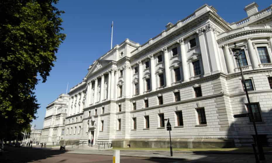 UK Treasury building
