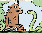 Tom Gauld on some new faces in the deep dark wood – cartoon
