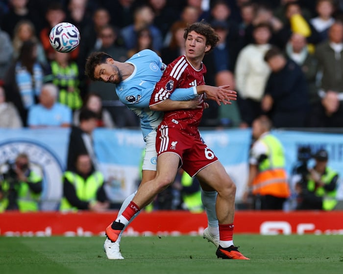 Liverpool v Manchester City: Premier League – live